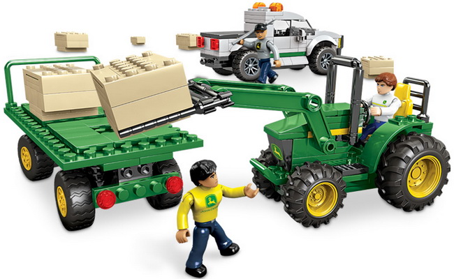 John Deere mega bloks farm toys for kids
